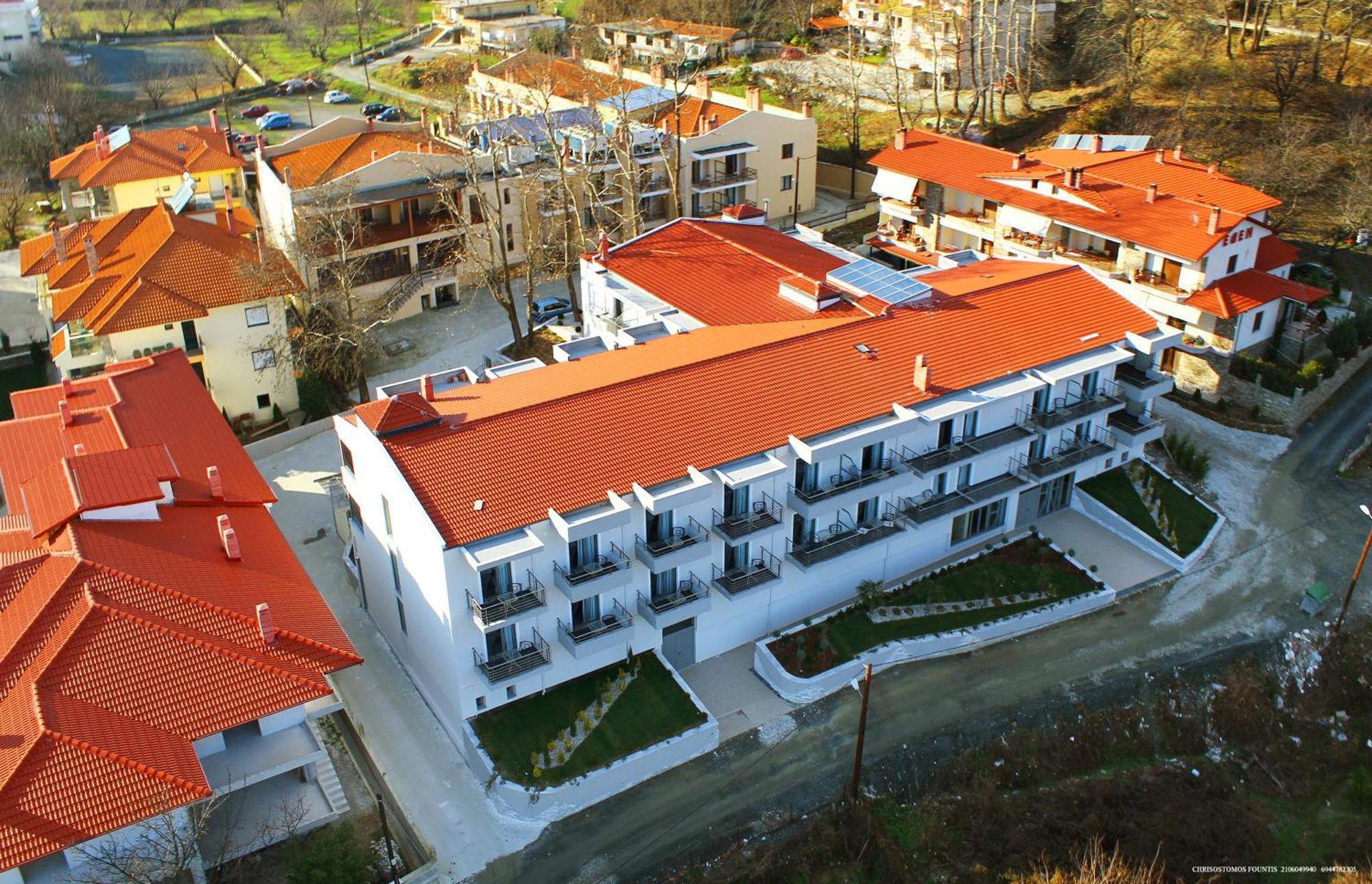 4 Epoxes Hotel Spa Káto Loutrákion Exterior foto